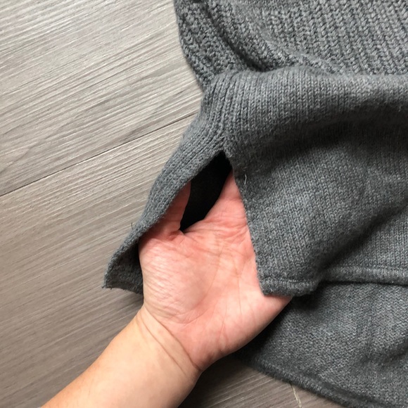 Anthropologie Moth Gray Cowl Sweater Dress - Picture 7 of 8